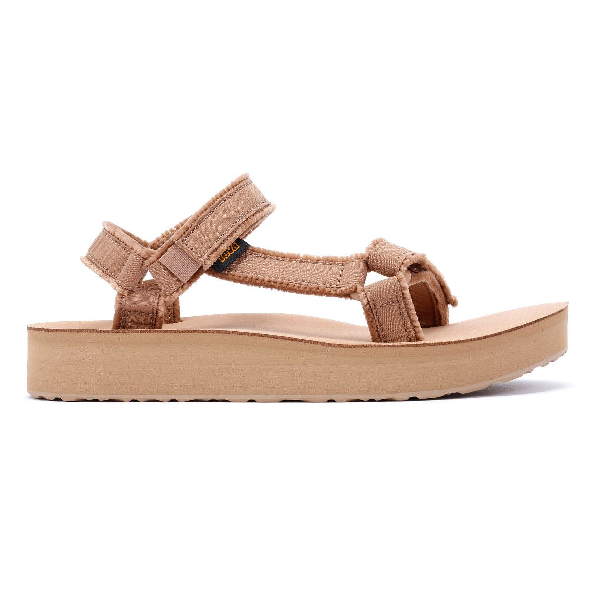 Teva Midform Universal Sandales Beige Pour Femme En Toile