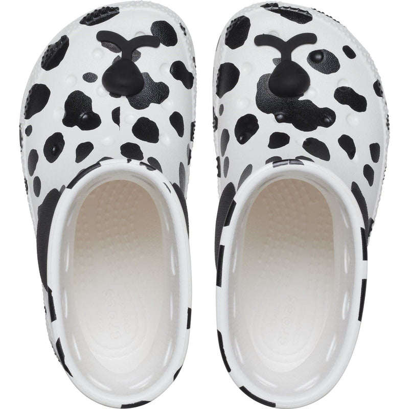 Crocs Classic Dalmatian Eva Bottes De Pluie Blanches Et Noires