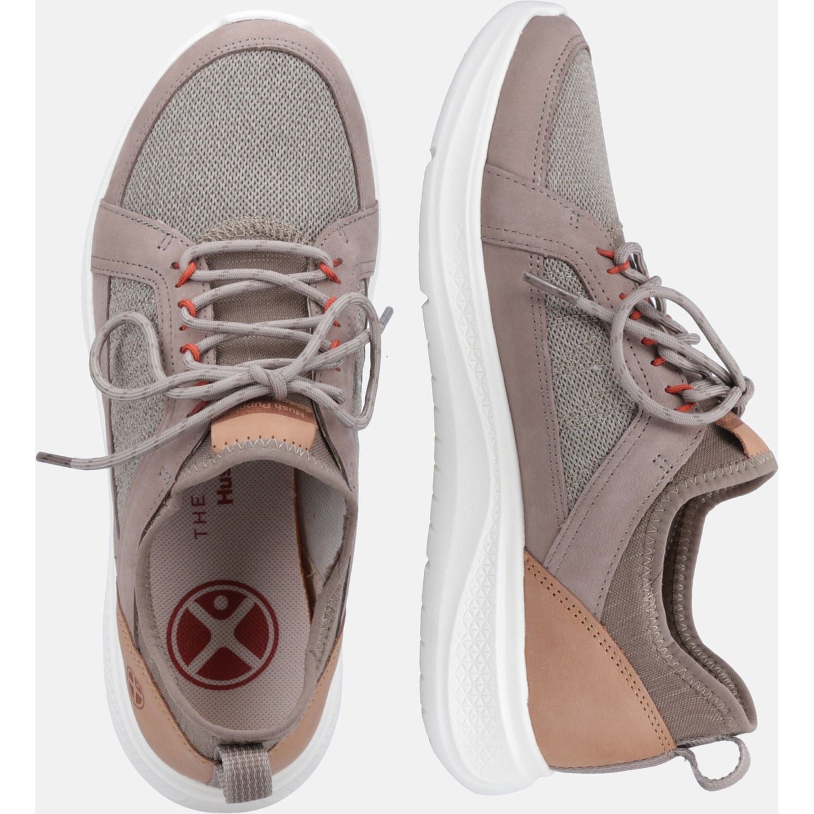 Hush Puppies Elevate Baskets Grises En Tissu Pour Homme