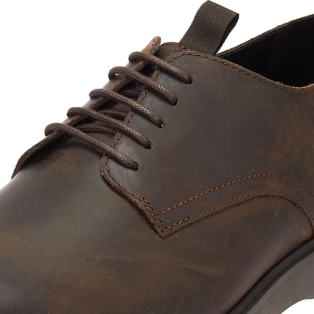 Hudson Chaussures À Lacets Marron En Cuir Fou Pour Hommes De Barnstable