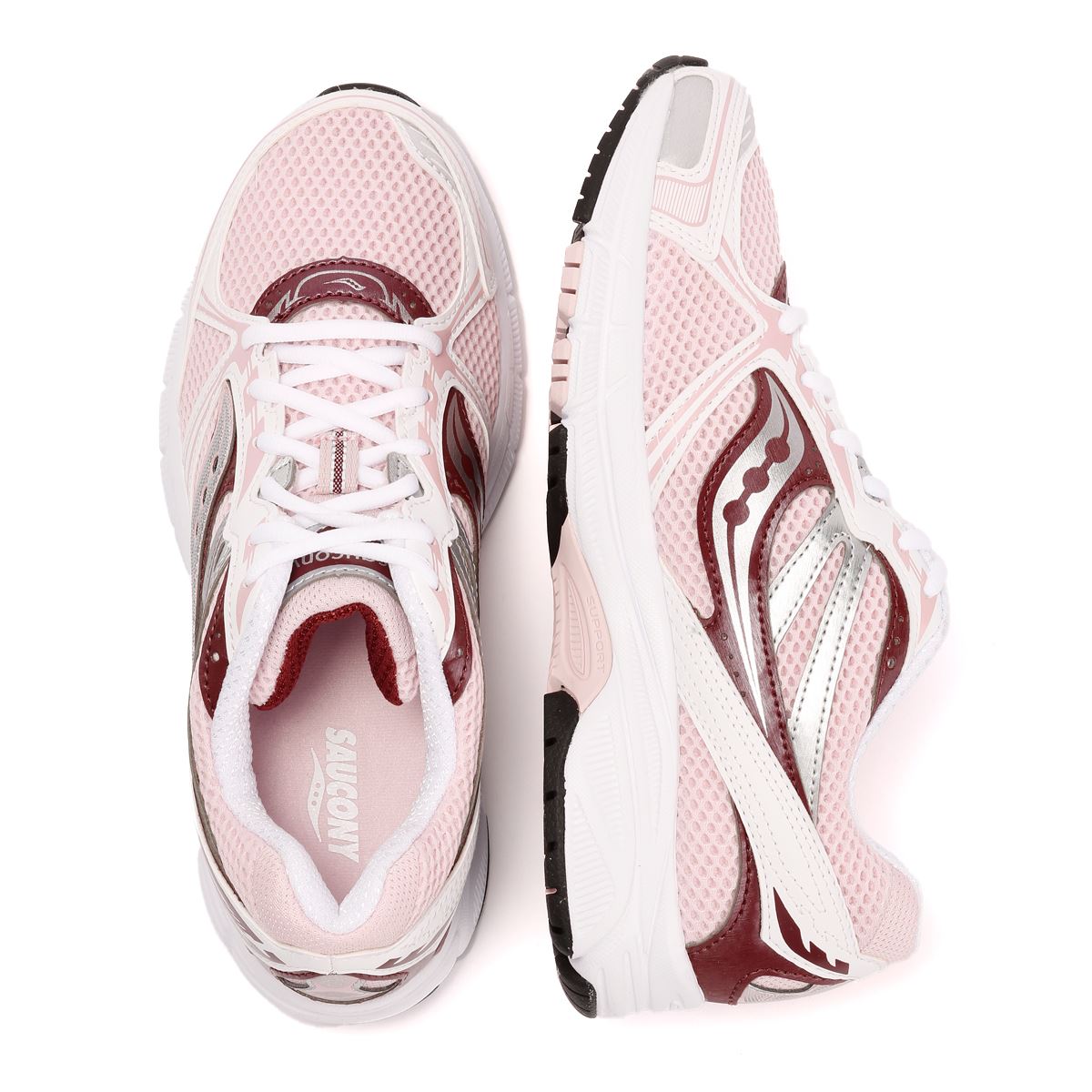 Saucony Grid Legacy Baskets Roses Pour Femmes