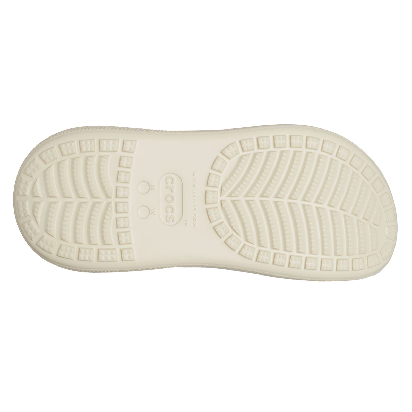 Crocs Classic Crush Sabots pour femmes Eva en os