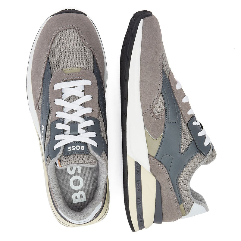 Boss Kurt Runn Gris Hommes Trainer