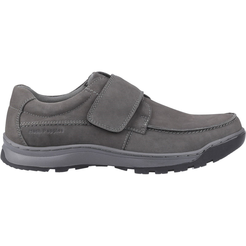 Hush Puppies Casper Chaussures Loafers En Nubuck Gris Pour Hommes