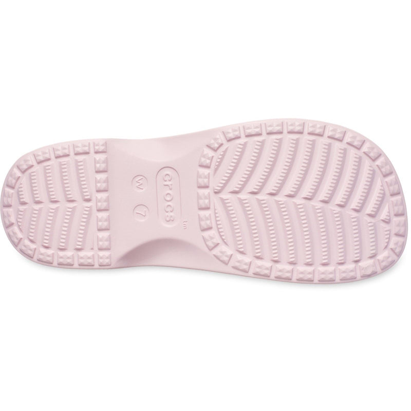Crocs Classic Cross Strap Sandales Roses En Thermoplastique Pour Femme