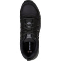 Skechers Workwear Malad II Baskets De Sécurité Noires Pour Hommes En Textile
