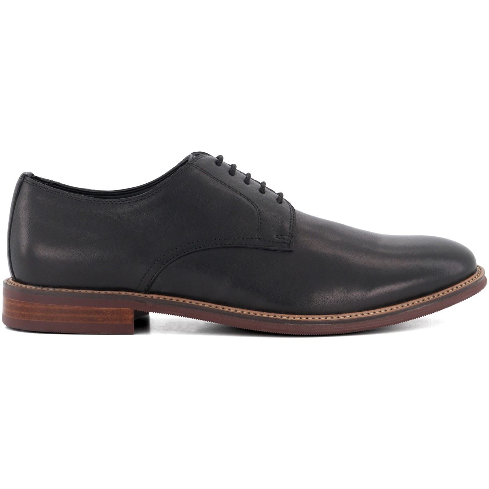 Dune Stanley Chaussures Oxford En Cuir Pour Hommes Noires