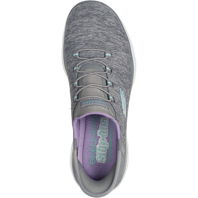 Skechers Summits Dazzling Haze Baskets Grises/Multicolores Pour Femmes