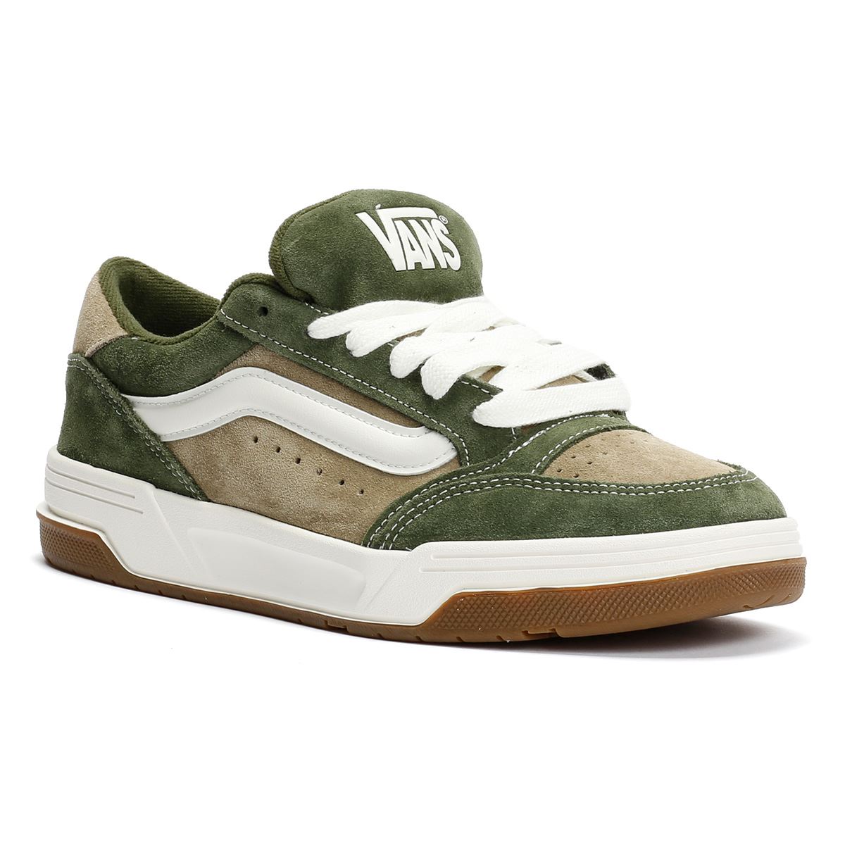 Vans Hylane Baskets Vertes Pour Hommes