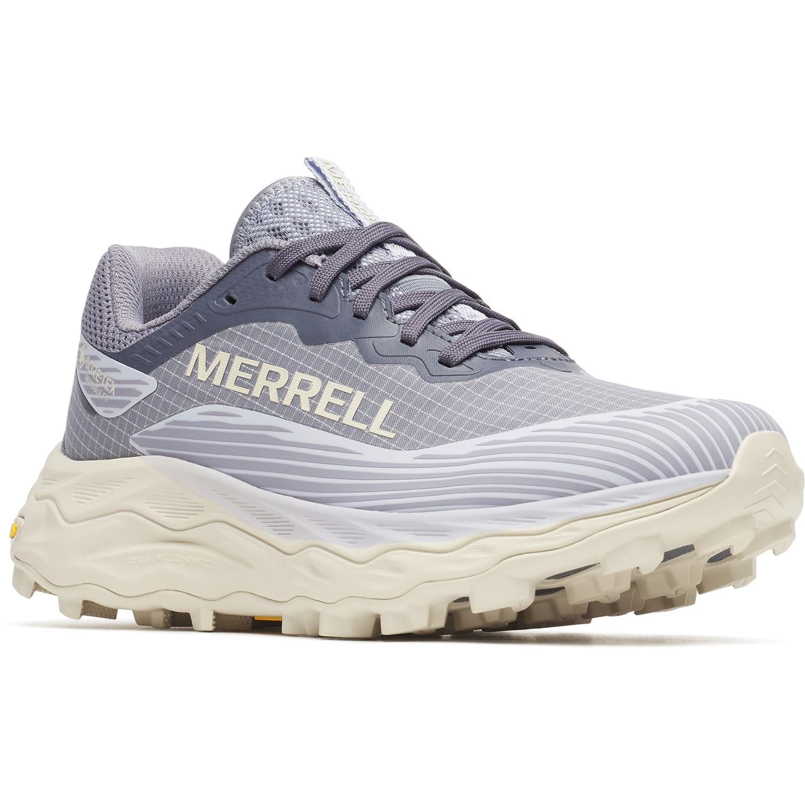 Merrell Agility Peak 6 GTX Runner Chaussures De Trail Pour Femmes Lost Lilac En Polyuréthane