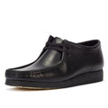 Clarks Wallabee Leather Leather Chaussures à lacets noires pour hommes