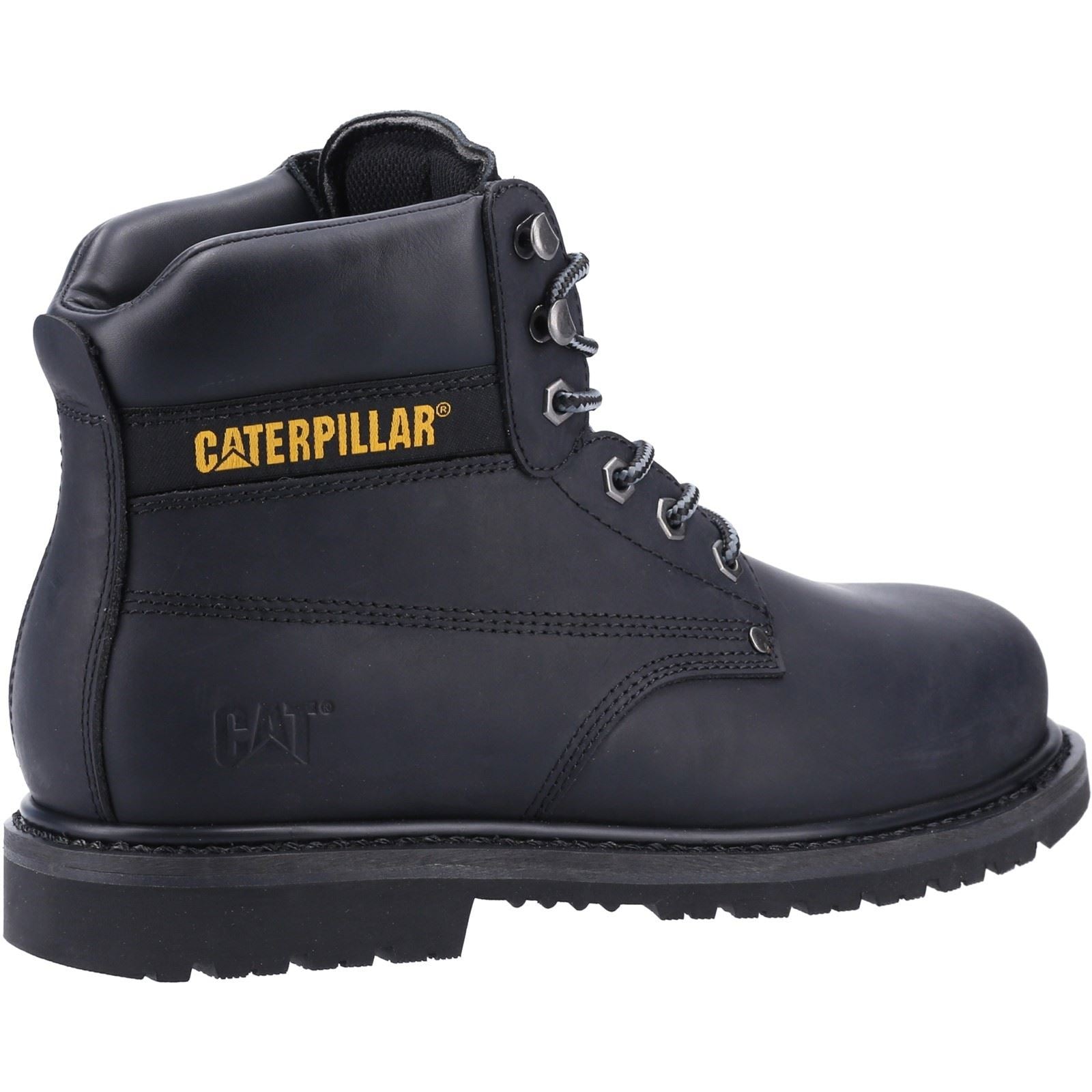Caterpillar Bottes De Sécurité Nubuck Noires Powerplant S3