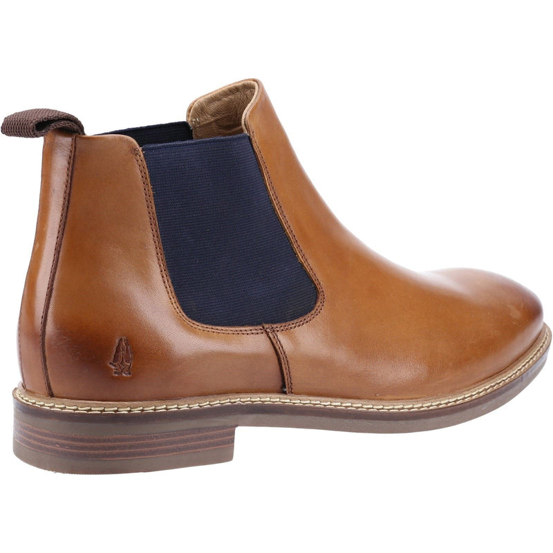 Hush Puppies Blake Bottes En Cuir Pour Homme Marron Clair