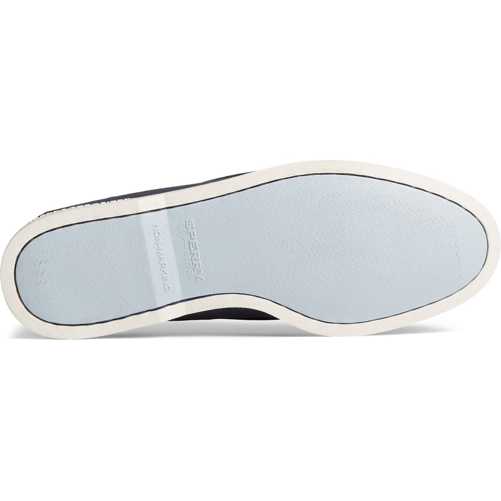 Sperry Gold Authentic Original 2-Eye Chaussures Bateau Pour Hommes En Daim Bleu Marine