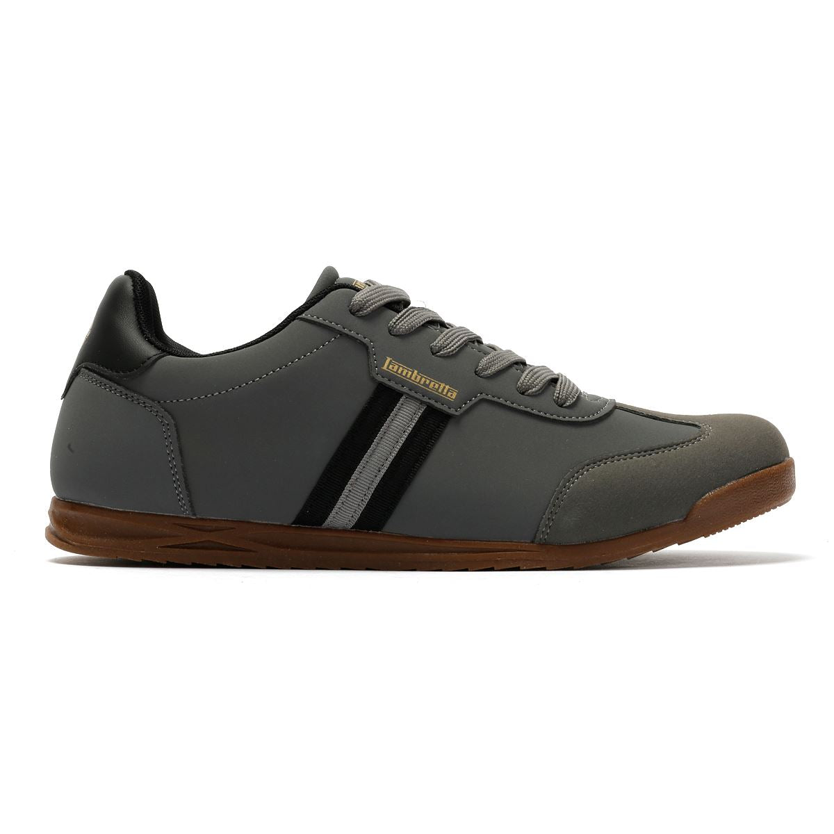 Lambretta Tackle Baskets Grises Pour Hommes