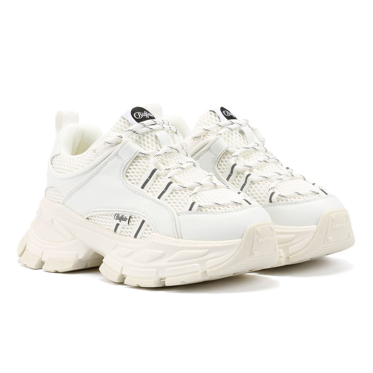 Buffalo Saturn Lace Baskets Blanches Pour Femmes