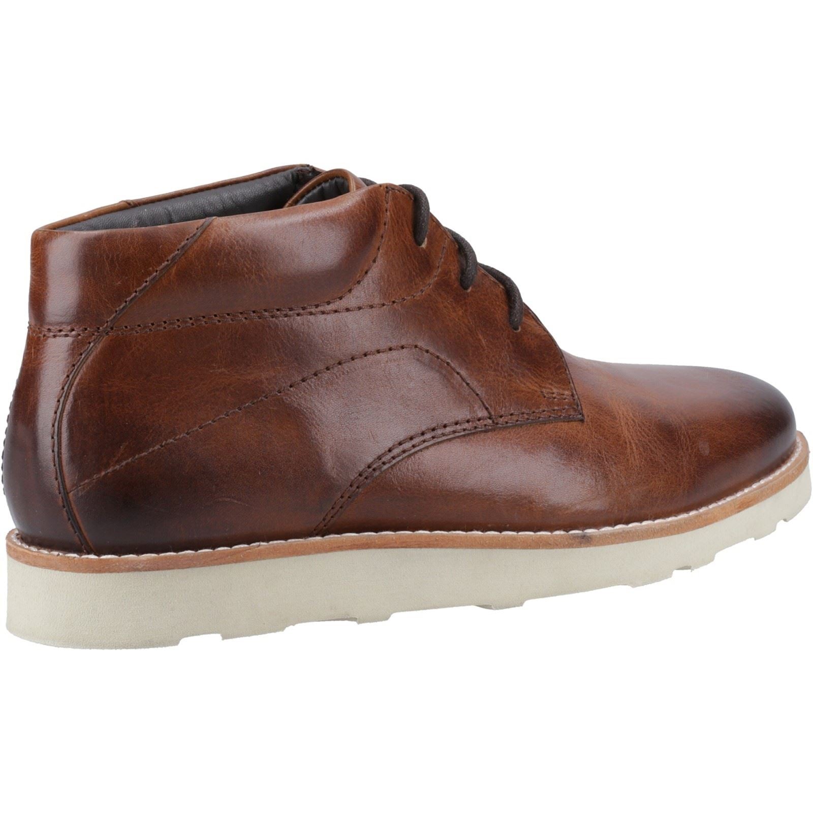 Hush Puppies Kennedy Bottes En Cuir Pour Homme Couleur Tan