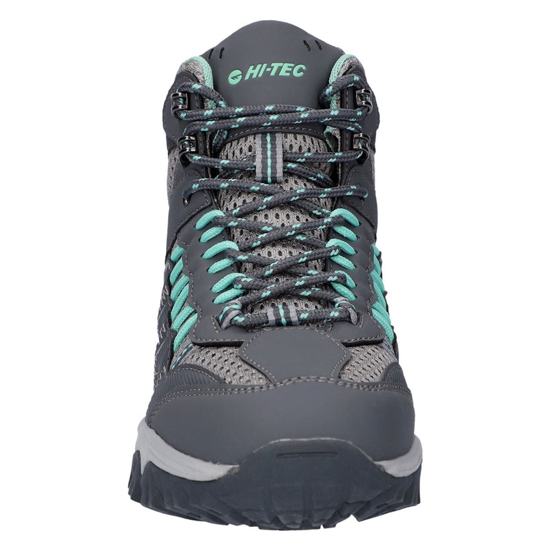 Hi-Tec Jaguar Mid Bottes De Randonnée Pour Femmes En Polyester Gris Anthracite/Graphite/Gris Frais