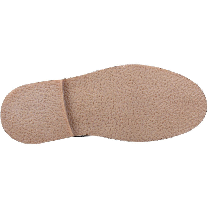 Hush Puppies Shaun Bottes Noires En Daim Pour Homme