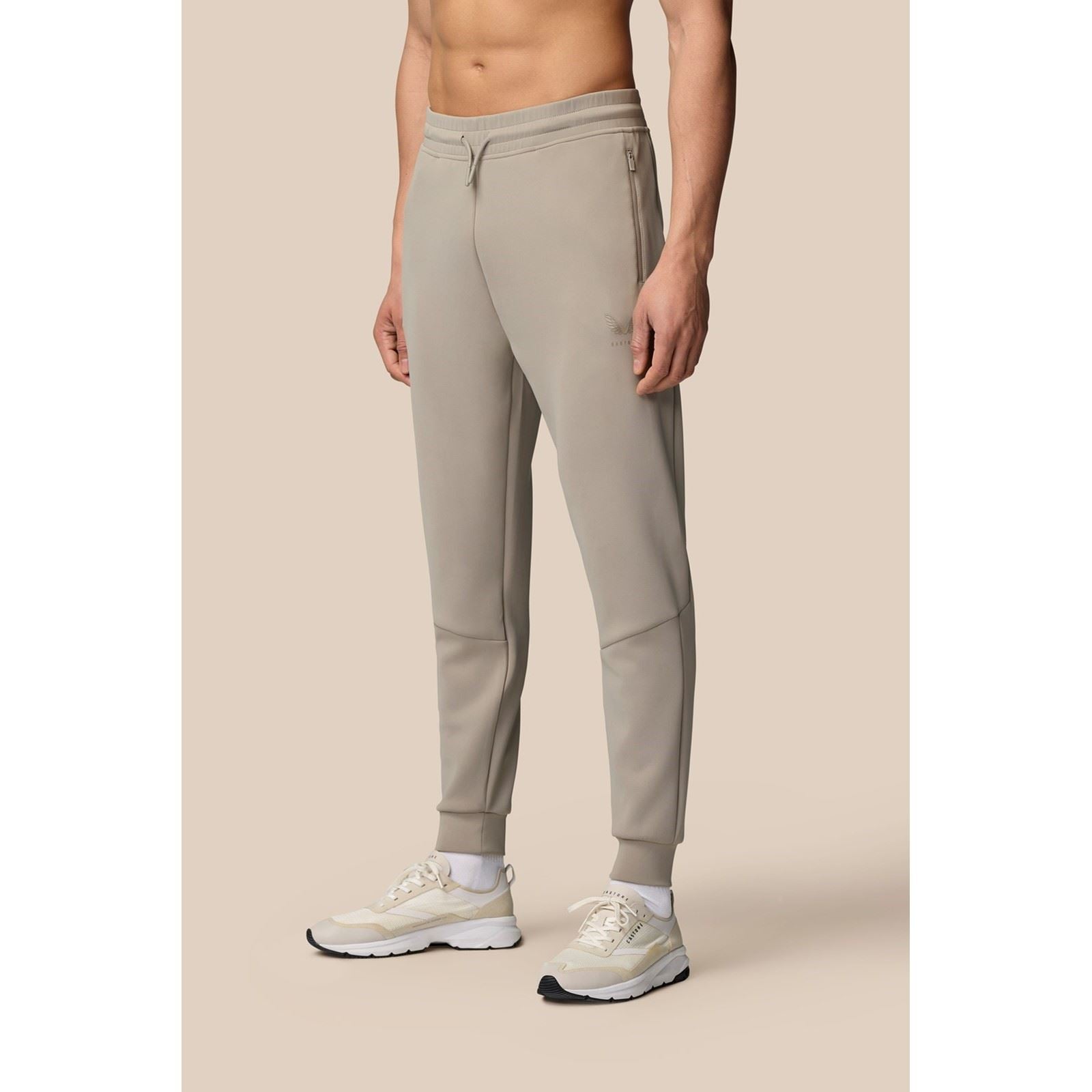 Castore Scuba Joggers Joggers Pour Hommes En Polyester Marron