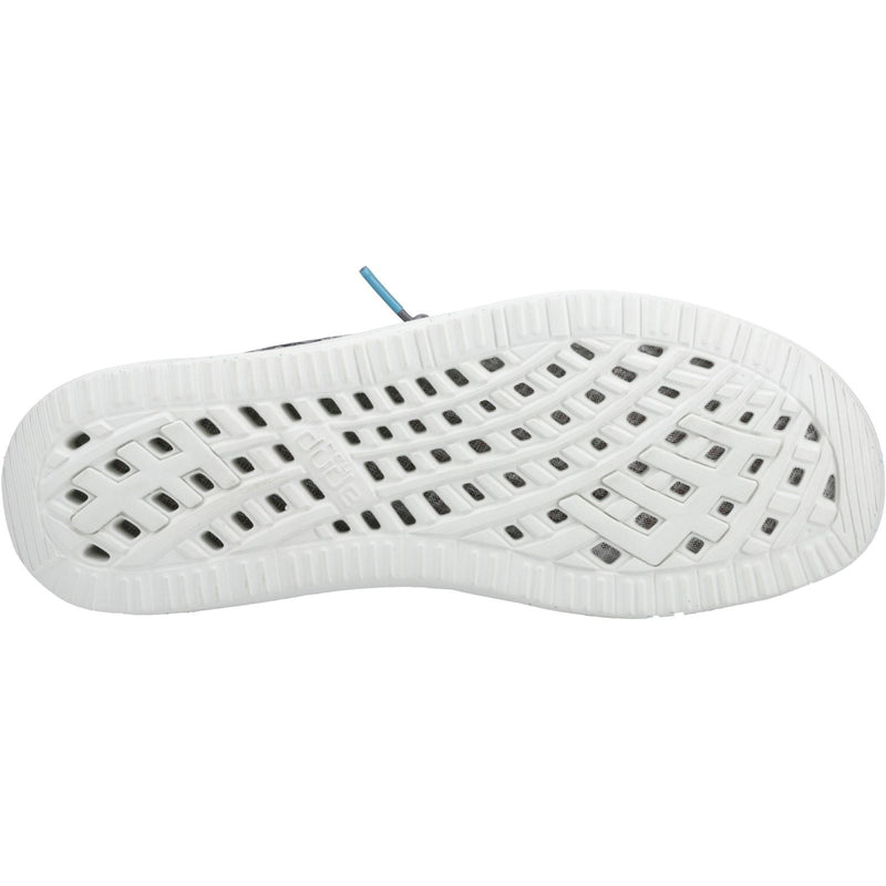 HEYDUDE Wally H2O Tropical Chaussures Bateau Tropicales Noires Pour Hommes