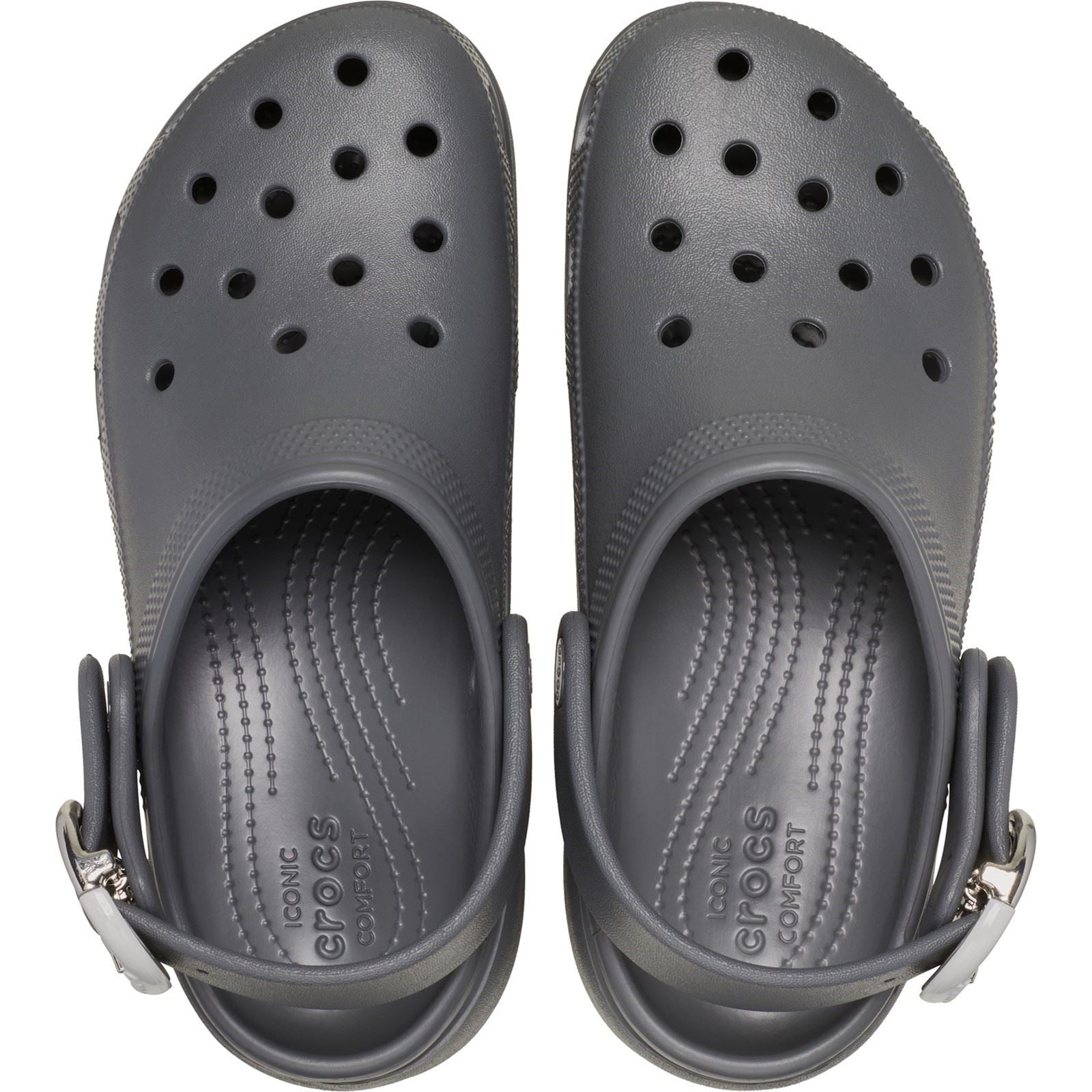 Crocs Classic Platform Sabots En Carbone Pour Femmes Eva