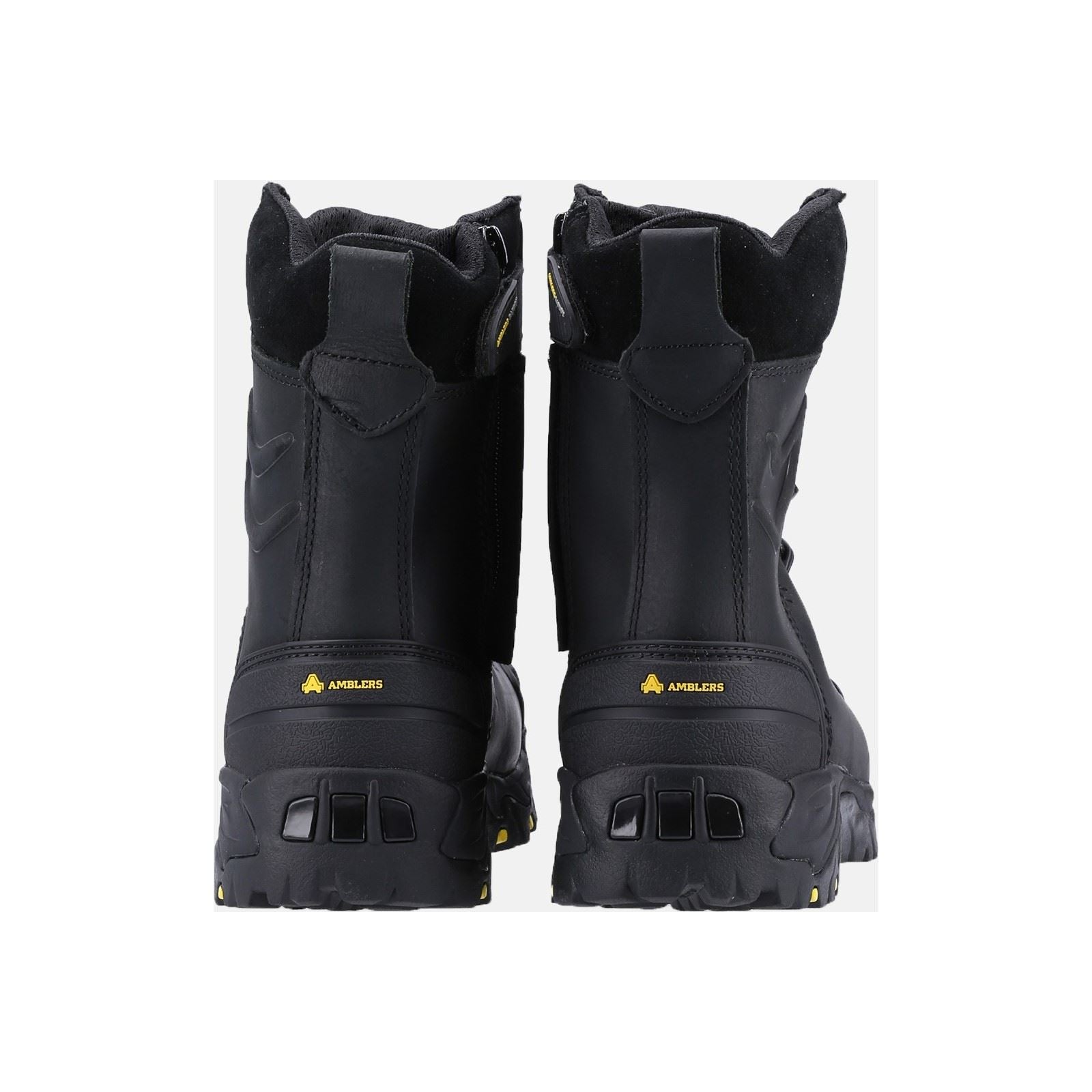 Amblers Safety Bottes De Sécurité Noires En Cuir Fs999