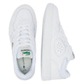 Lacoste Baskets Blanches En Cuir Pour Hommes