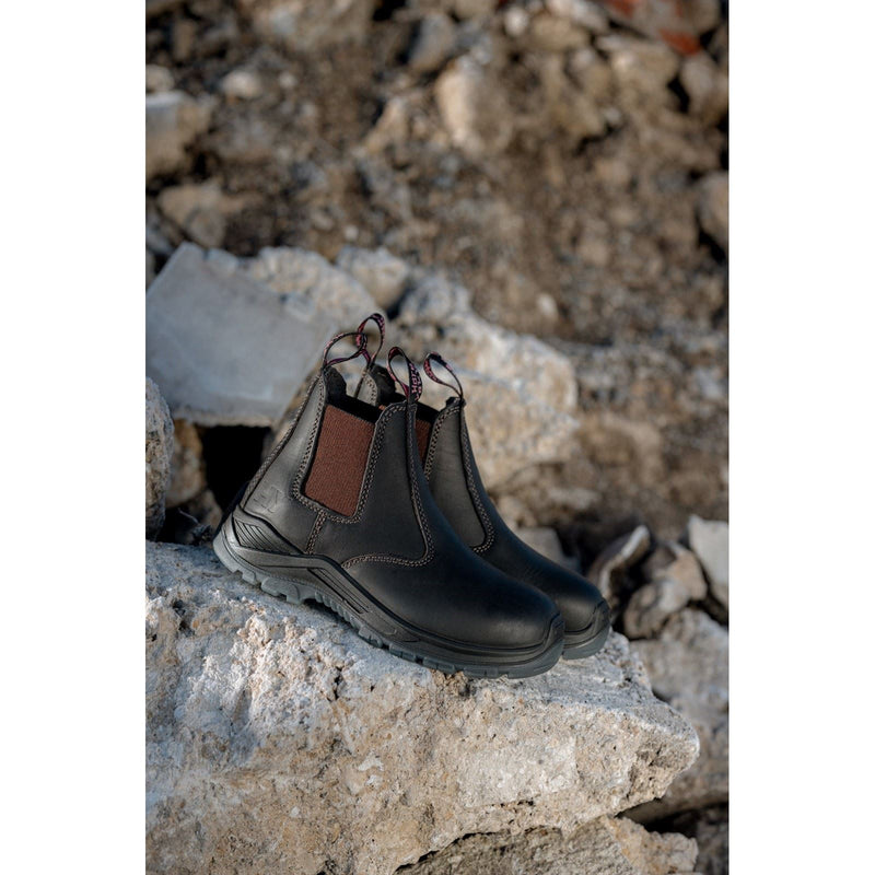 Hard Yakka Bottes De Sécurité En Cuir Marron Pour Femmes Banjo