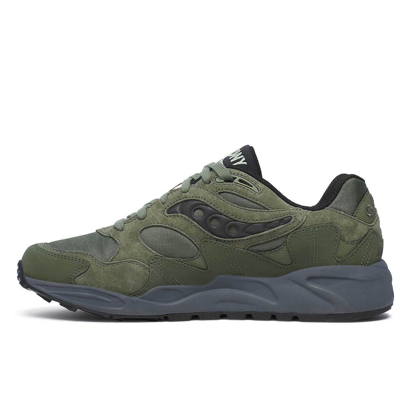 Saucony Grid Shadow 2 Baskets Vertes