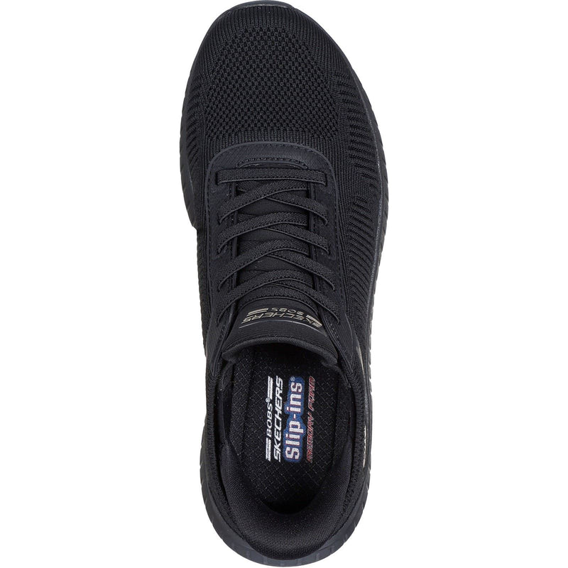 Skechers BOBS Sport Squad Chaos Sneakers Noires Pour Femmes En Textile