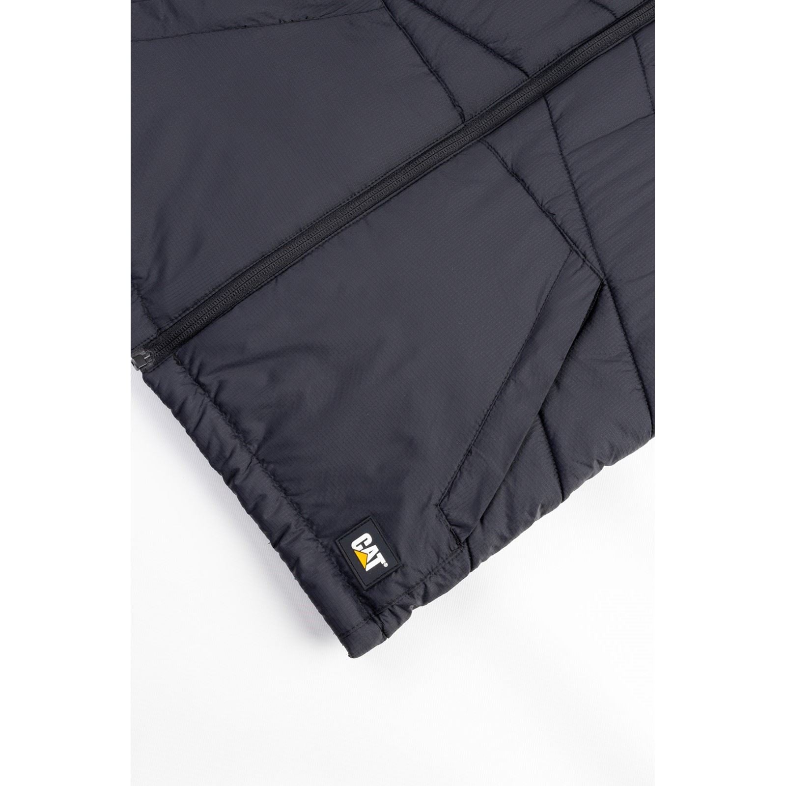 Caterpillar Essentials Body Warmer Gilets Noirs Pour Hommes