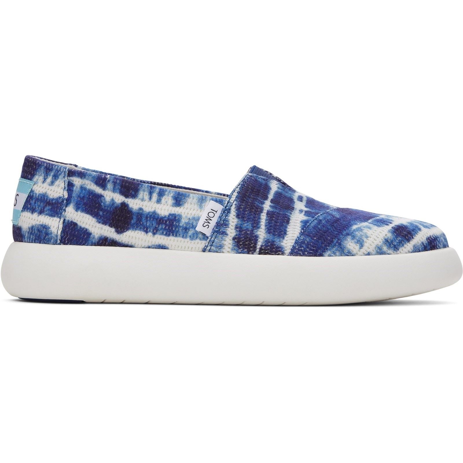 TOMS Alpargata Mallow Espadrilles Femme En Navy 100 % Coton