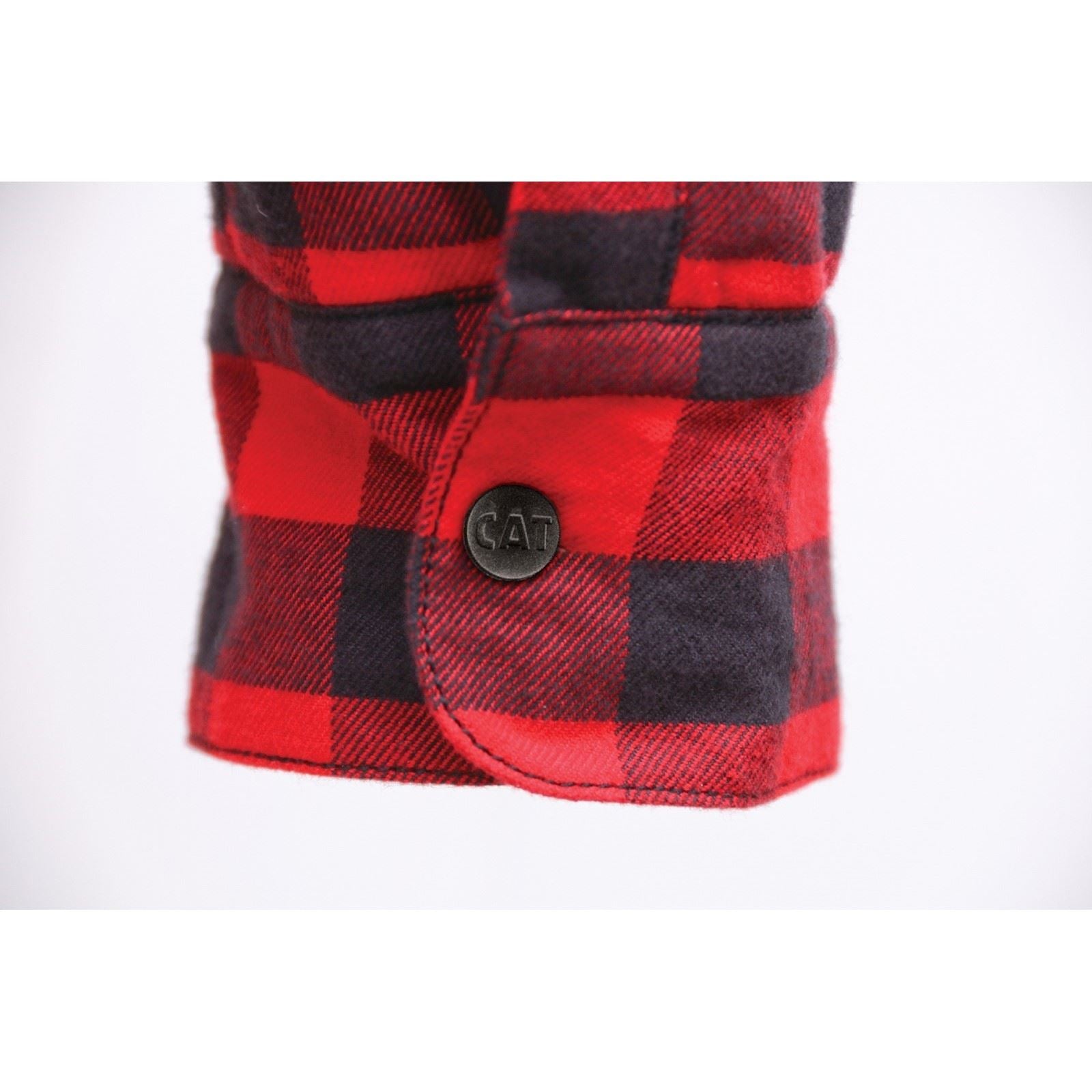 Caterpillar Sequoia Veste En Polaire Rouge Pour Homme