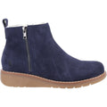 Hush Puppies Libby Bottes En Daim Pour Femmes, Couleur Marine