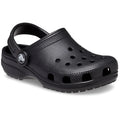 Crocs Kids' Classic Mocassins Noirs En Thermoplastique