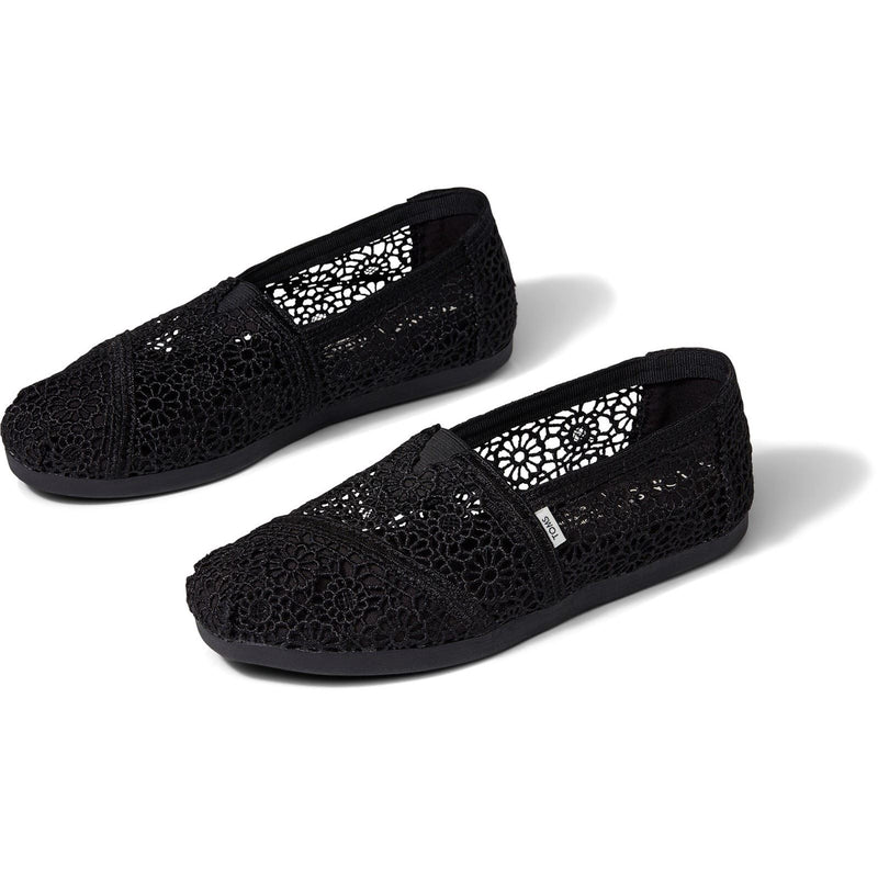 TOMS Alpargata Espadrilles En Synthétique Noir Pour Femmes