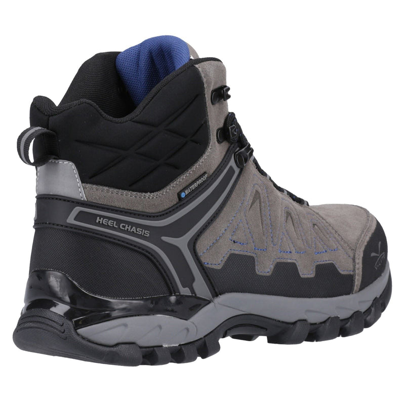 Hi-Tec V-Lite Explorer WP Bottes De Randonnée Pour Femmes En Daim De Vache Gris/fuchsia