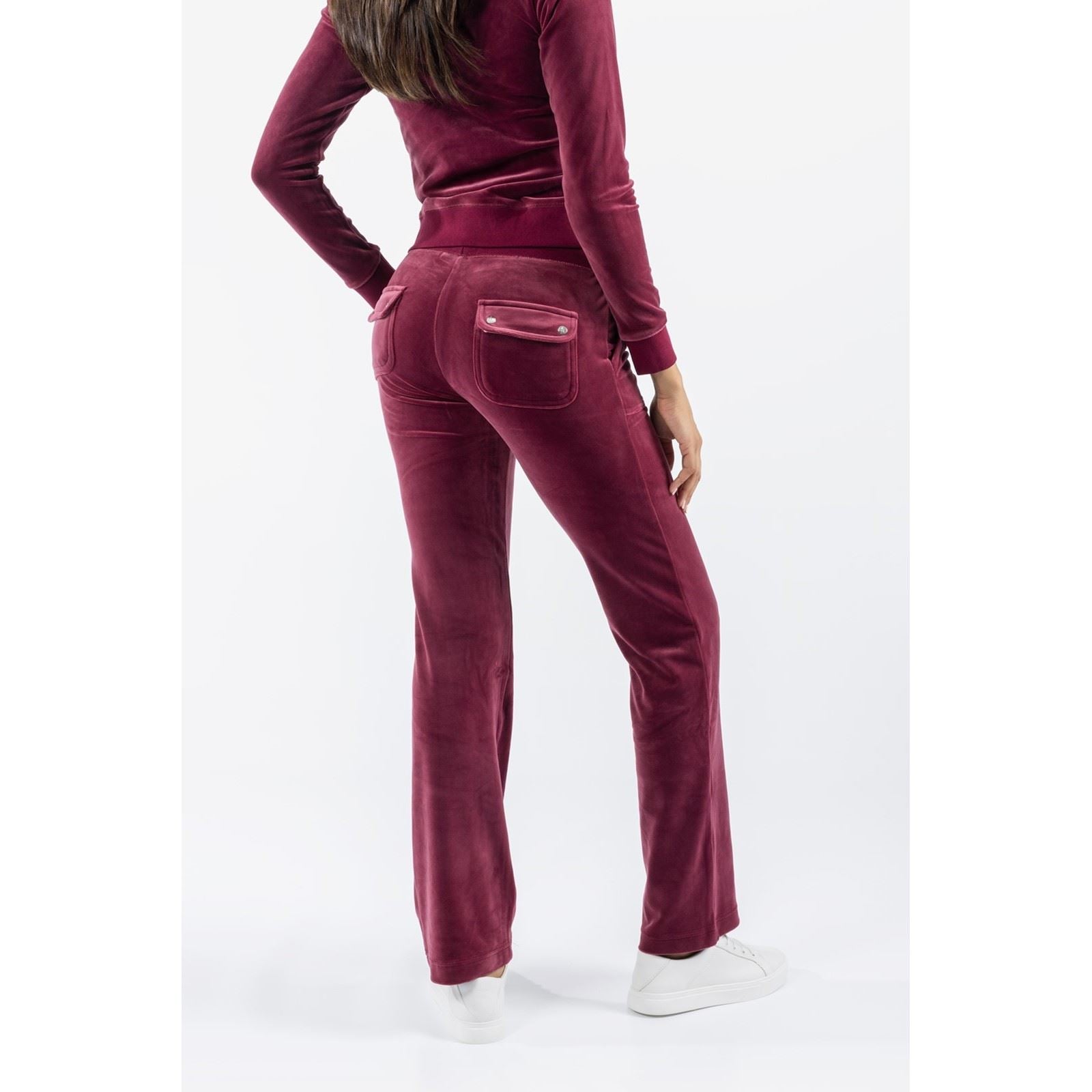 Juicy Couture Del Ray Pant Jogging Femme Rouge En Polyester