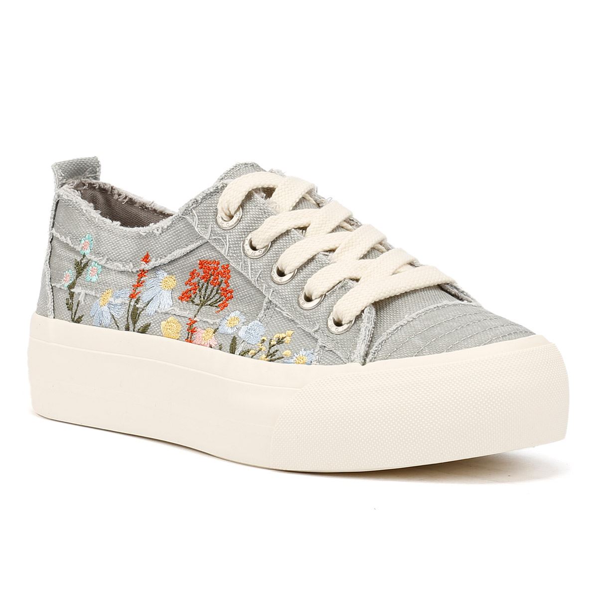 Blowfish Malibu Sadie Sun Chaussures De Sport Grises Pour Femmes