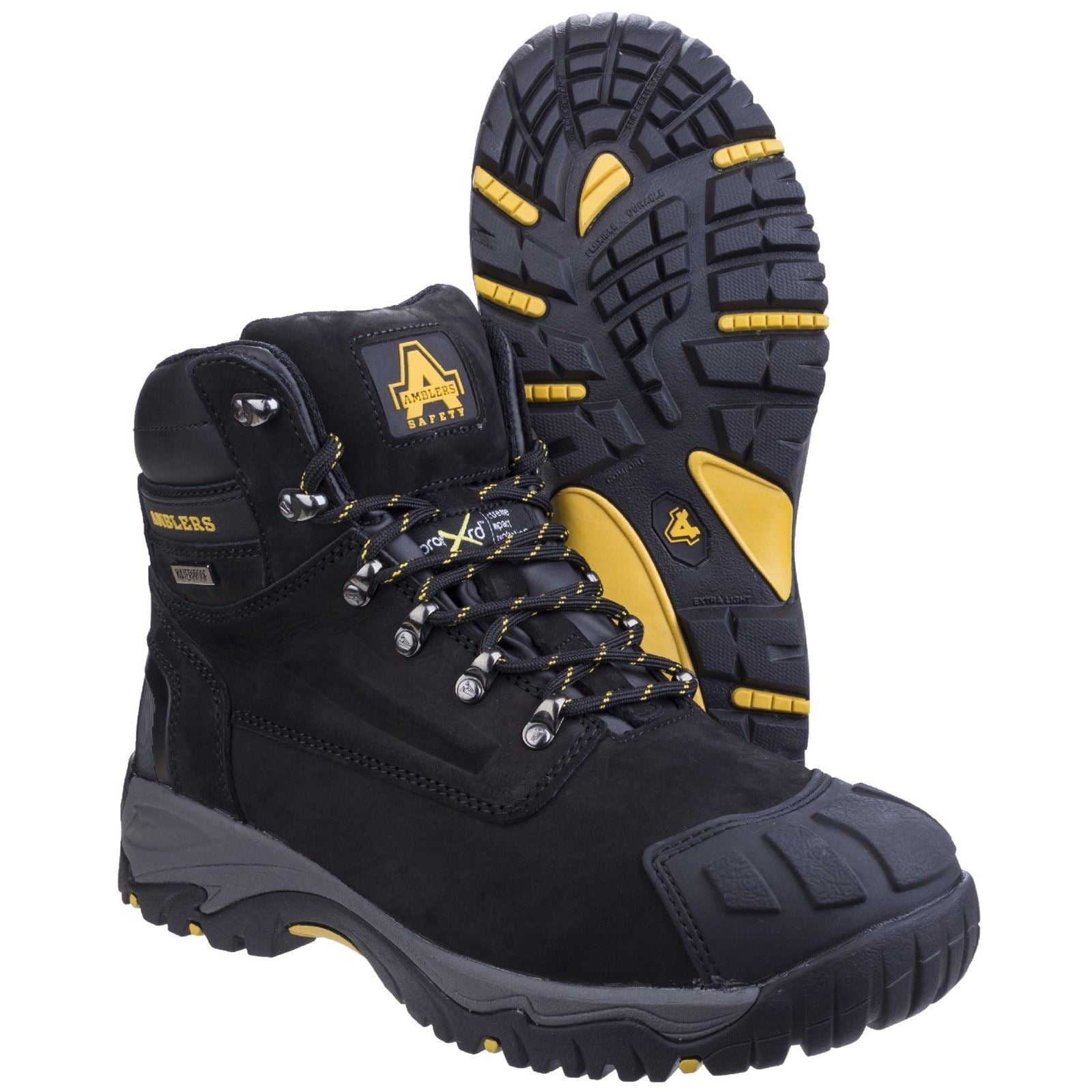 Amblers Safety Bottes De Sécurité Nubuck Noires Fs987