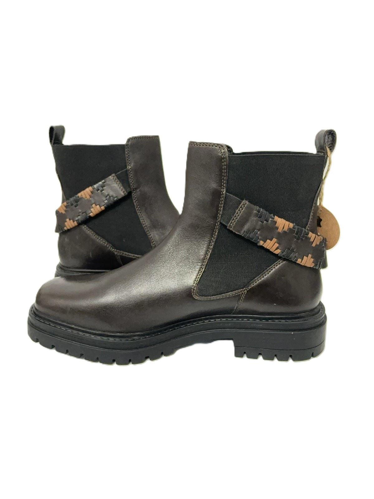 Osprey London The Guildford Chelsea Bottes En Cuir Pour Femmes Marron