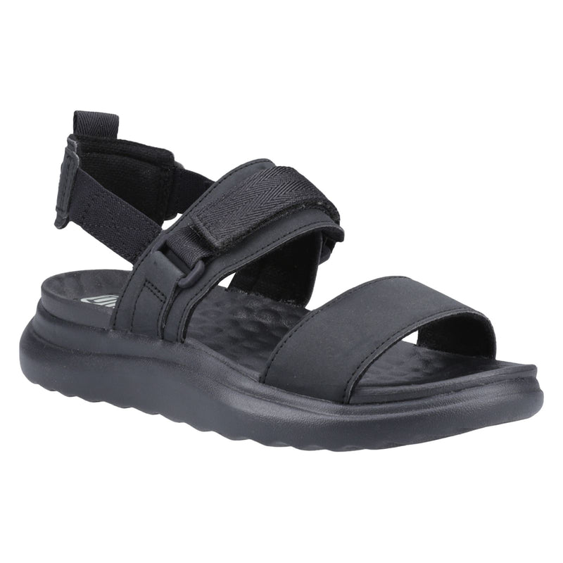 HEYDUDE Collins Mono Sport Sandales Noires Pour Femmes