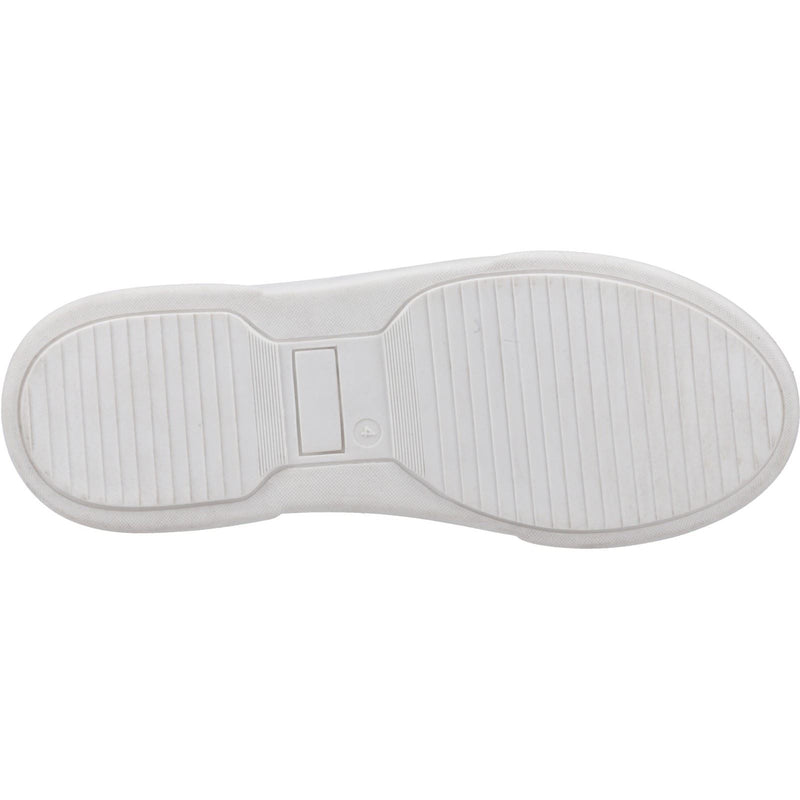 Hush Puppies Kathryn Chaussures De Sport En Cuir Pour Femmes Dorées