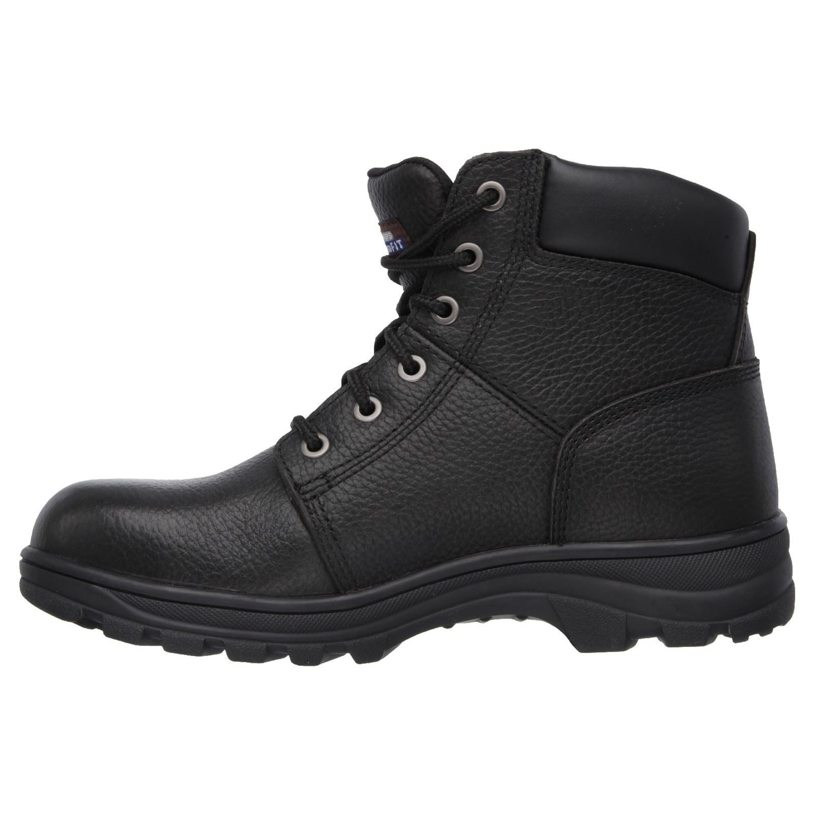 Skechers Workwear Workshire Bottes De Sécurité En Cuir Pour Hommes Noires