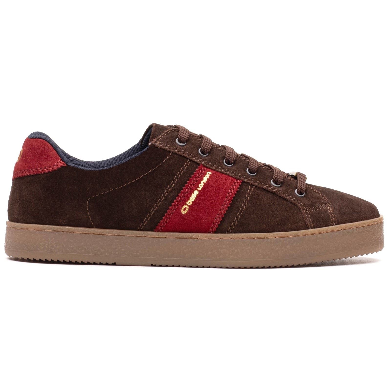 Base London Hopper Baskets En Cuir Marron Pour Hommes