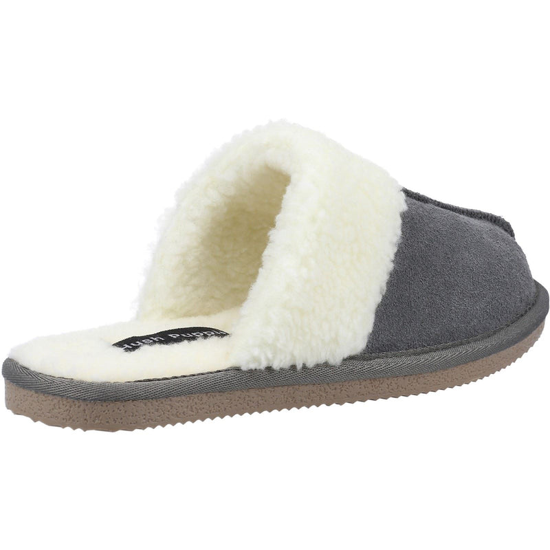 Hush Puppies Arianna Chaussons En Daim Gris Pour Femme