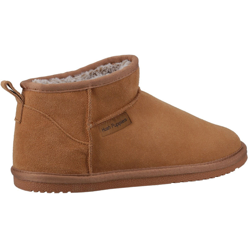 Hush Puppies Ashanti Chaussons En Daim Pour Femmes En Tan