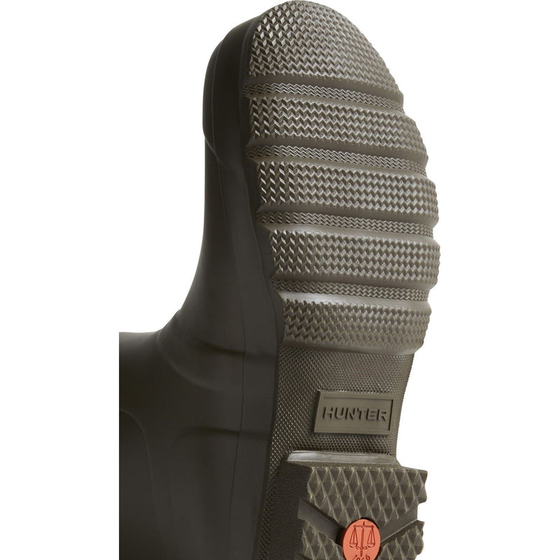 Hunter Original Short Wellington Boots Bottes De Pluie Pour Hommes En Caoutchouc, Marron Chocolat