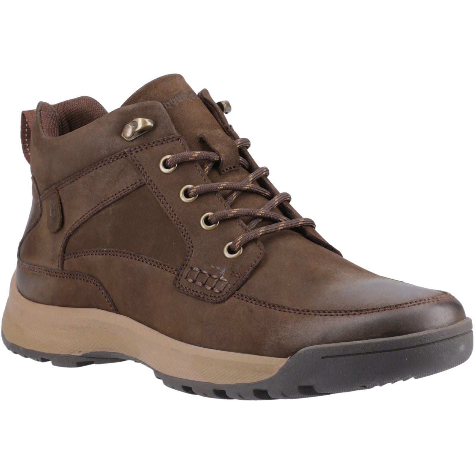Hush Puppies Vernon Bottes De Cheville Pour Homme En Cuir Marron